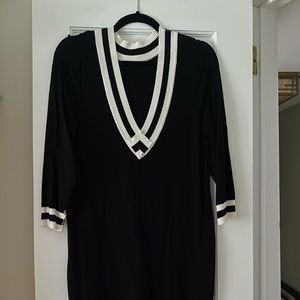 Bodycon VNeck Sweater Dress